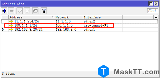 RouterOS V7.10 GRE over IPSec Tunnel GRE隧道 RIP广播协议