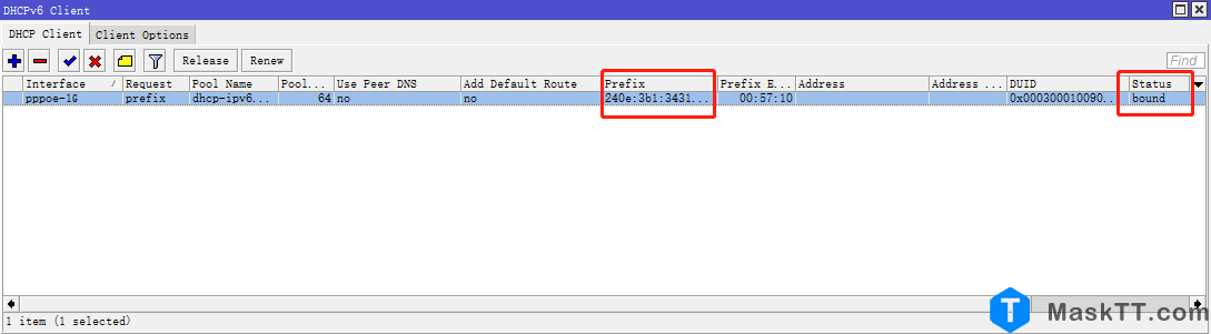 RouterOS IPV6设置 Ros能较好支持IPV6 以SLAAC方式来配置IPV6