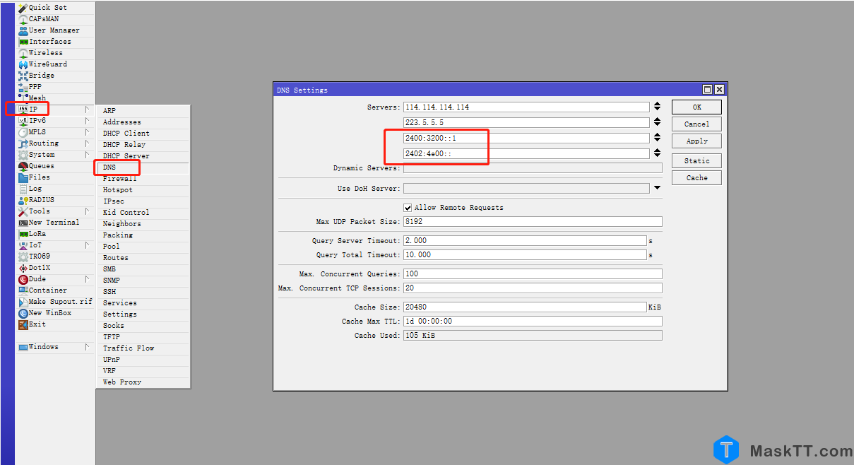 RouterOS IPV6设置 Ros能较好支持IPV6 以SLAAC方式来配置IPV6